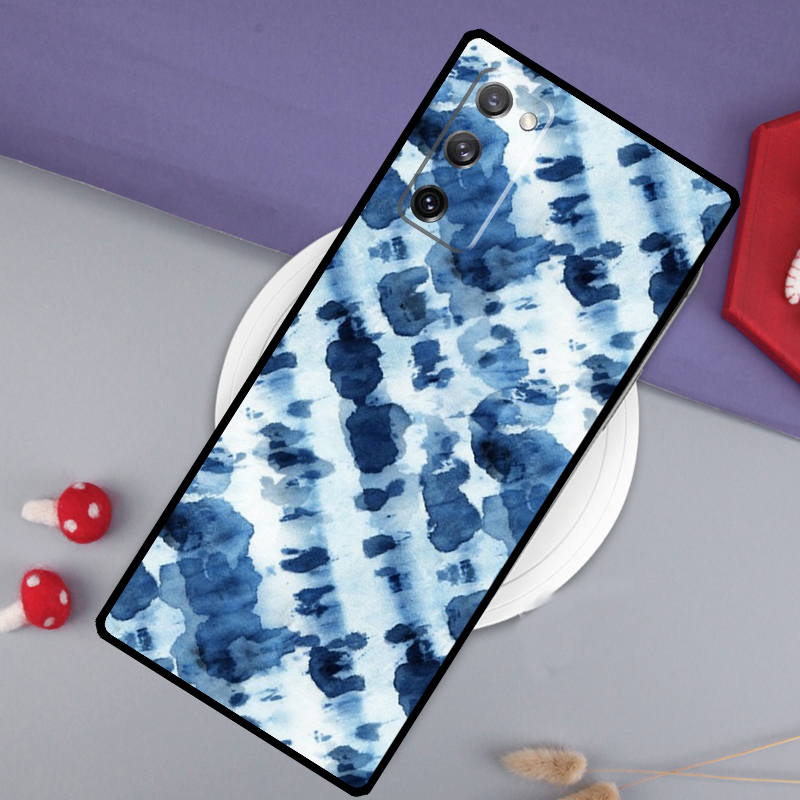 シボリインディゴタイダイケース Samsung Galaxy - Shibori Tie Dye のレビューと価格