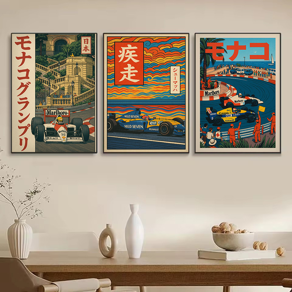ヴィンテージ和風クラシックモナコ F1 レーシングカー象徴的 - Japanese Car Lifestyle のレビューと価格