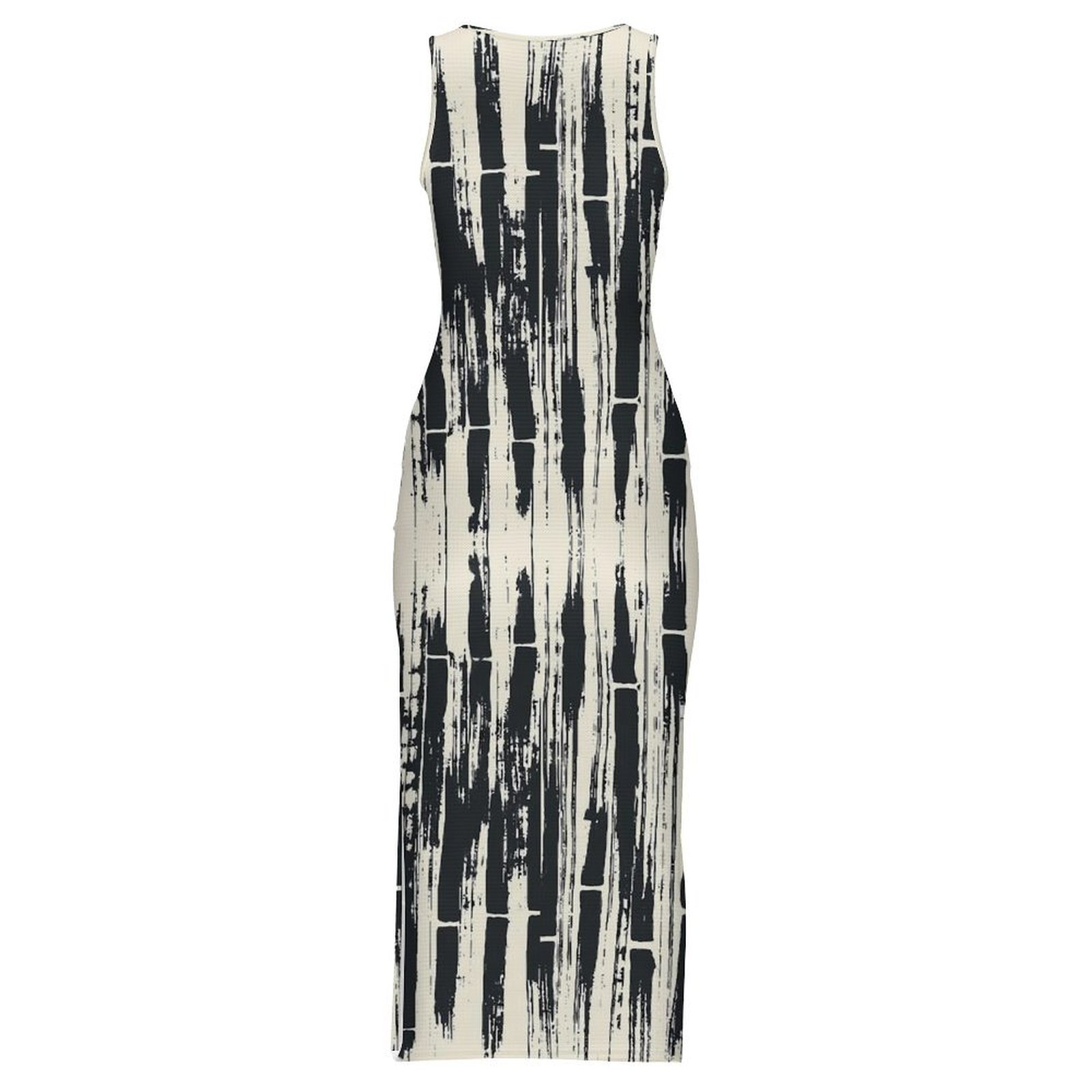 ブラックタイダイドレス ノースリーブ シボリプリント ストリ - Shibori Tie Dye のレビューと価格